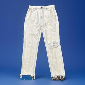 American Eagle Jeans Woman’s‎ Size 4 Short Mom Jeans Light Wash 28x26